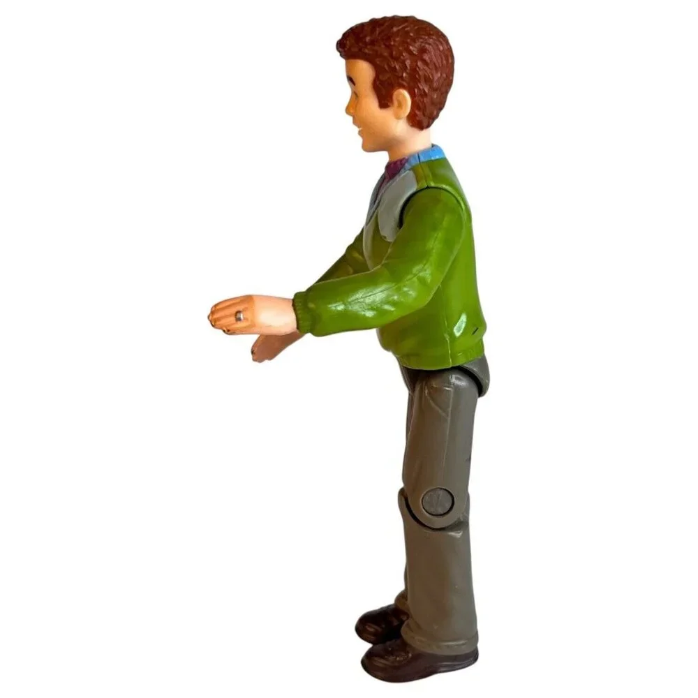 Fisher-Price Loving Family Dollhouse 2011 Dad Father Doll Figure w Green Sweater